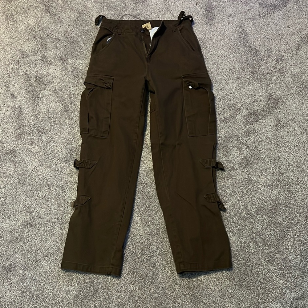 Brown Cargo Pants